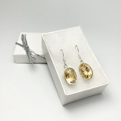 Citrine Dangle Earrings