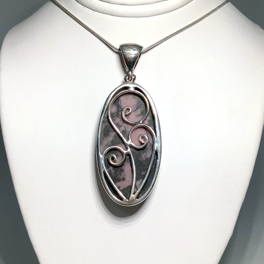Rhodonite Pendant - Rocks and Gems Canada