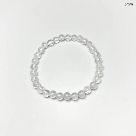 Girasol Milky Quartz Beaded Bracelet - Rocks and Gems Canada
