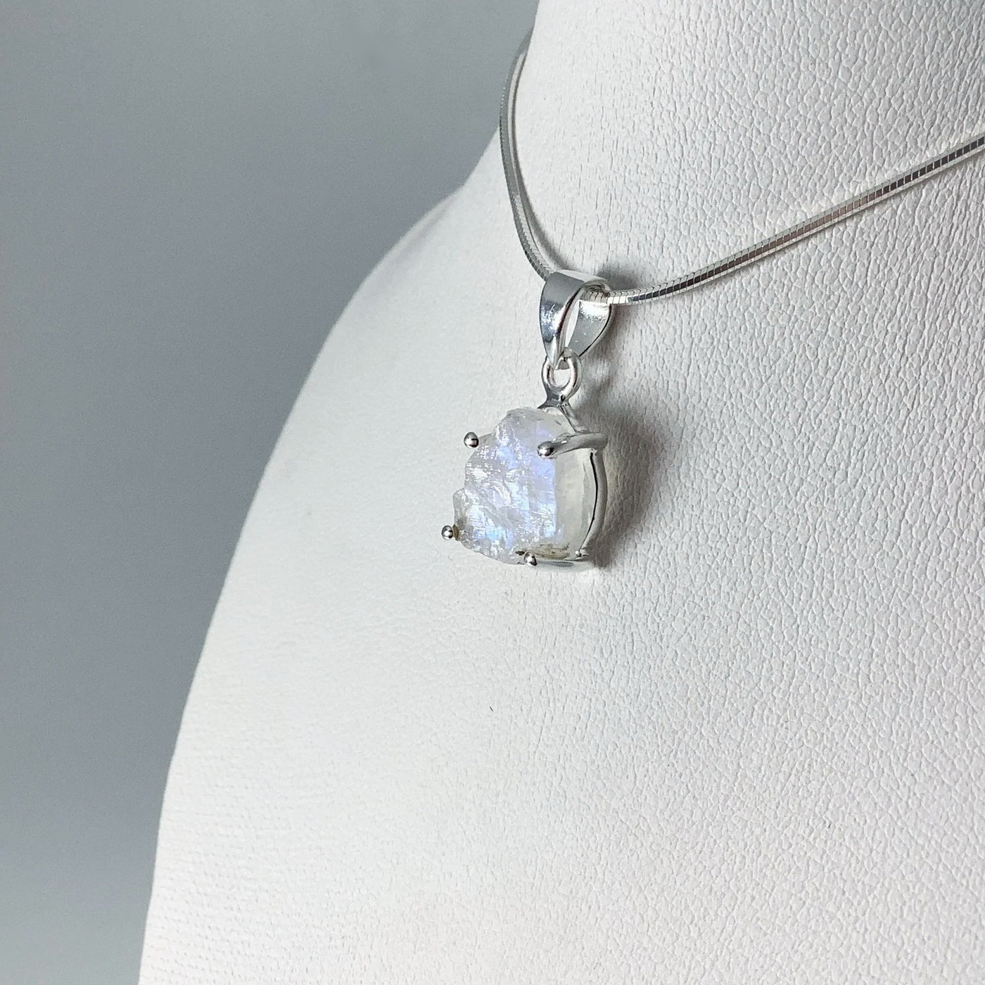 Raw Moonstone Pendant