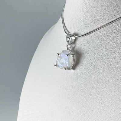 Raw Moonstone Pendant