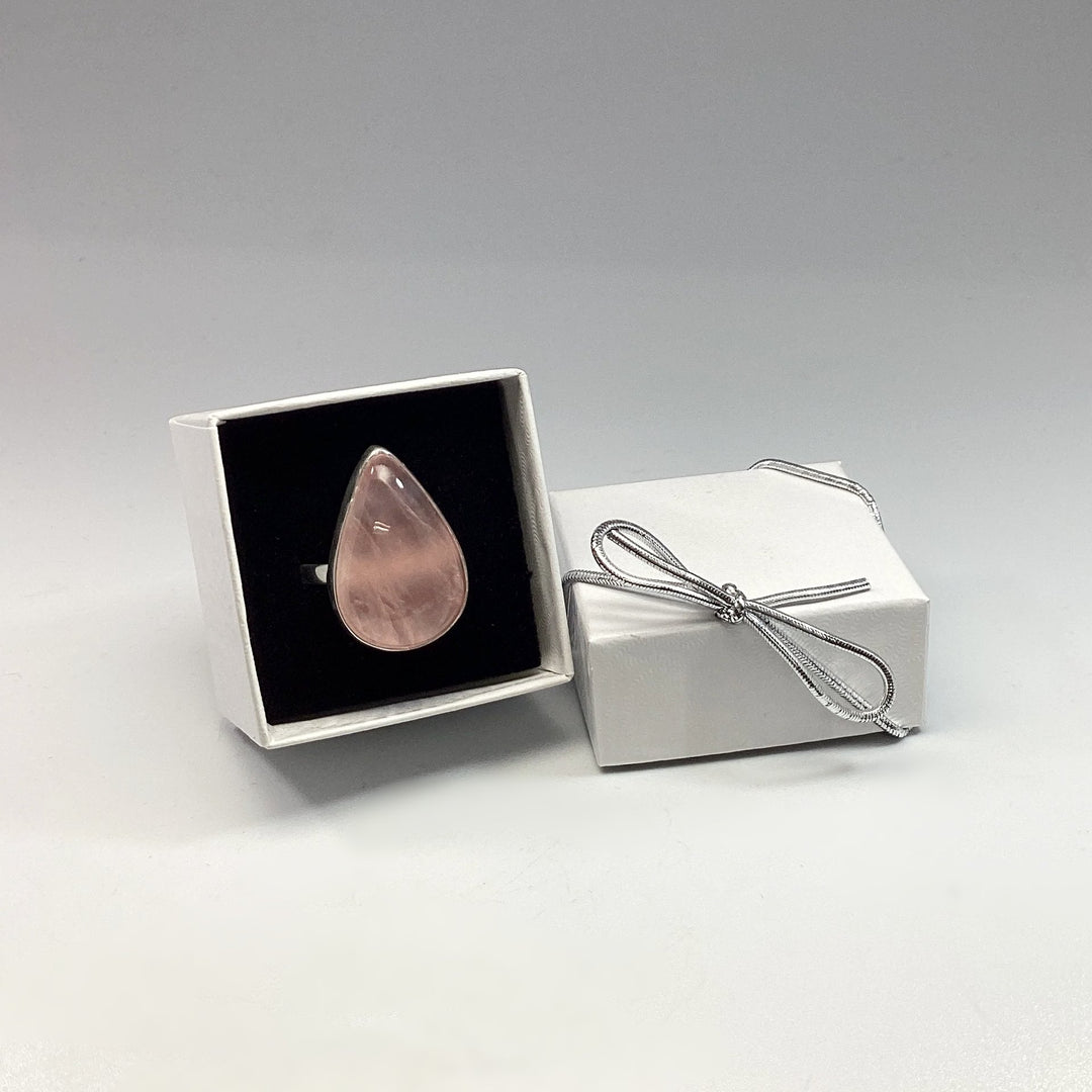 Rose Quartz Ring - Rocks and Gems Canada