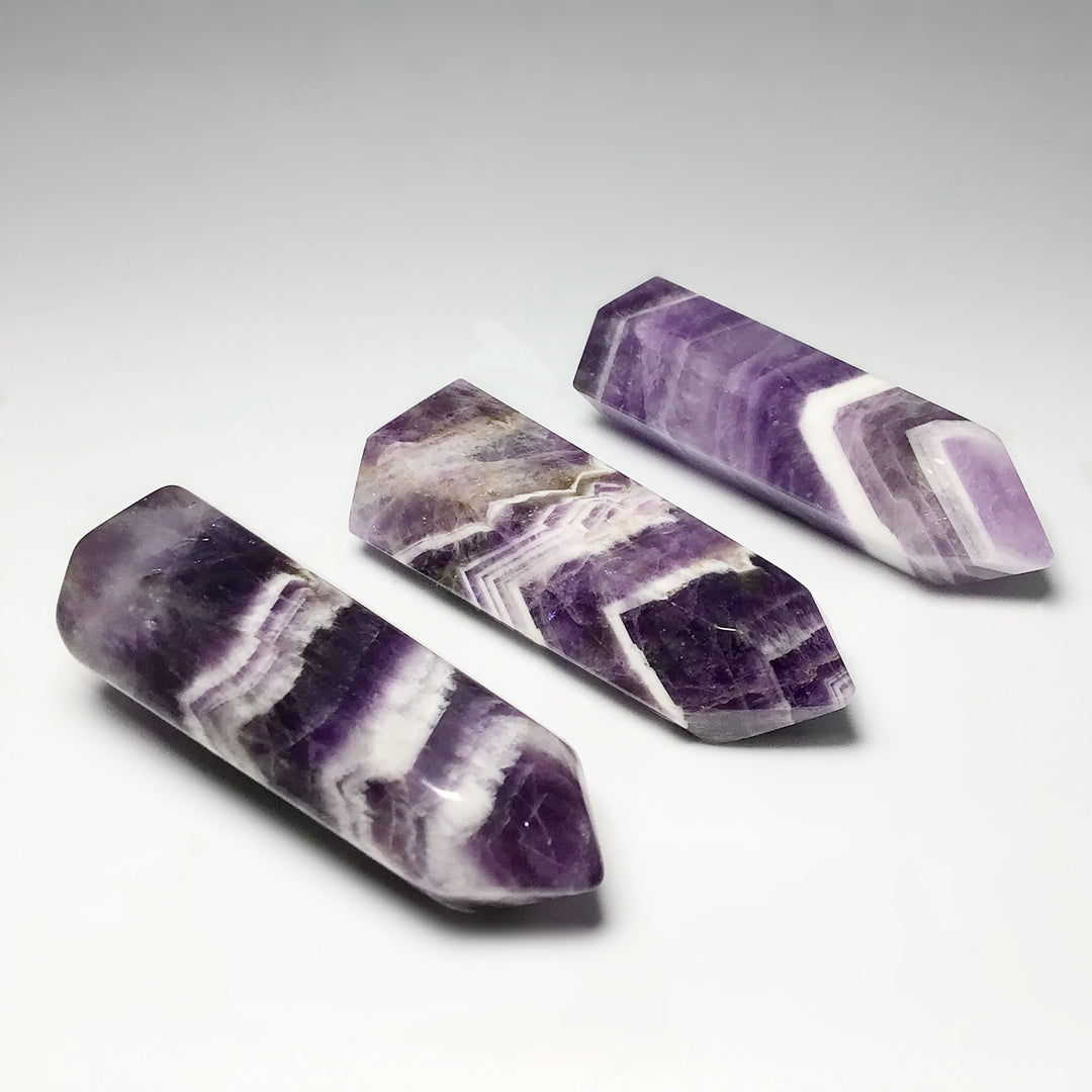 Chevron Amethyst Point - Rocks and Gems Canada