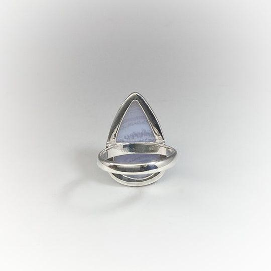 Blue Lace Agate Ring - Rocks and Gems Canada