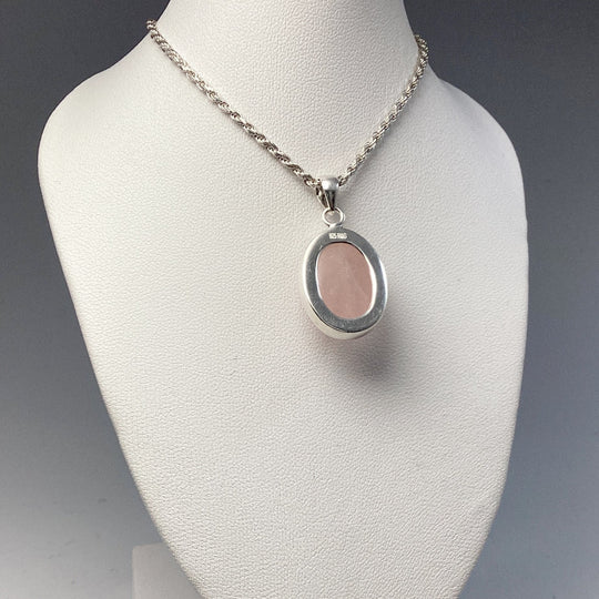 Rose Quartz Pendant - Rocks and Gems Canada