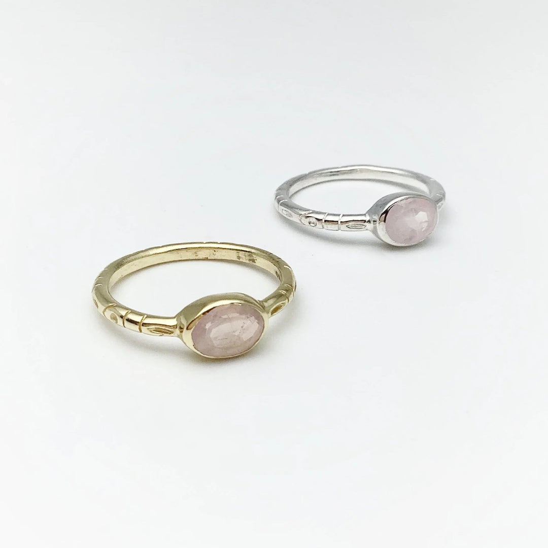 Rose Quartz Ring - Rocks and Gems Canada