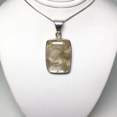 Rutilated Quartz Pendant