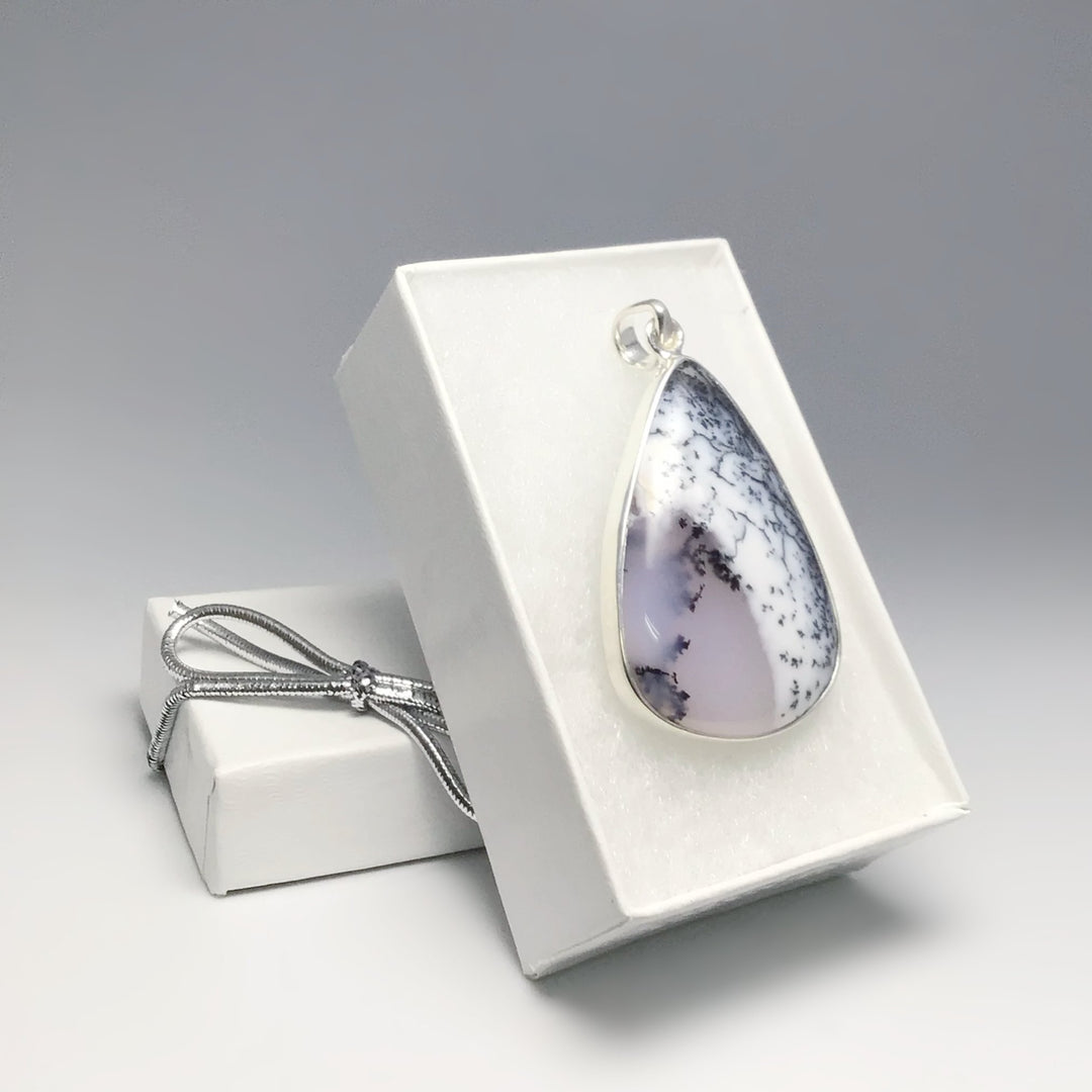 Dendritic Opal Pendant - Rocks and Gems Canada