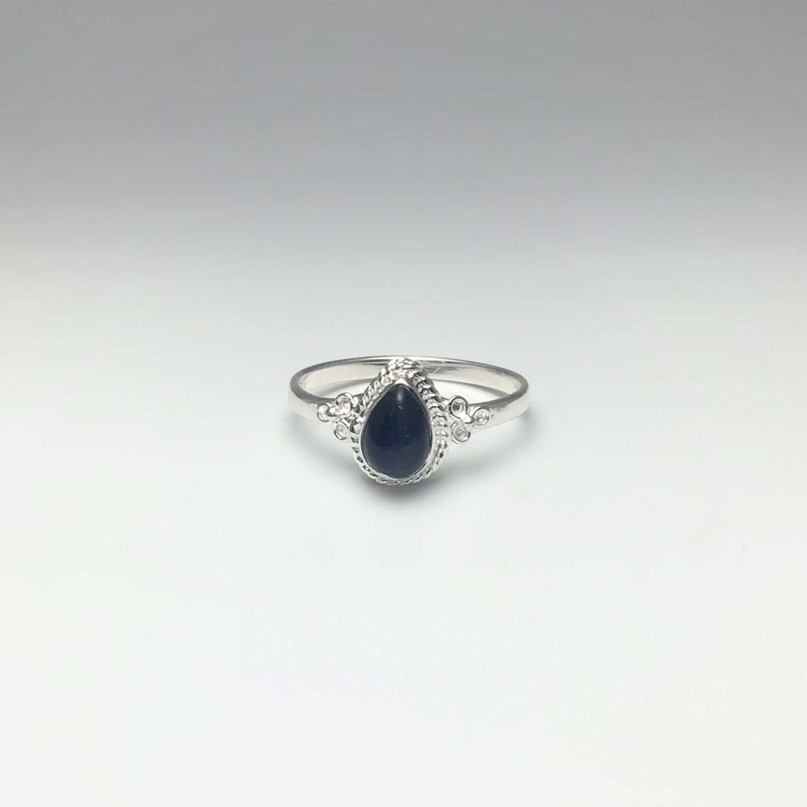 Blue Tiger Eye Ring - Rocks and Gems Canada
