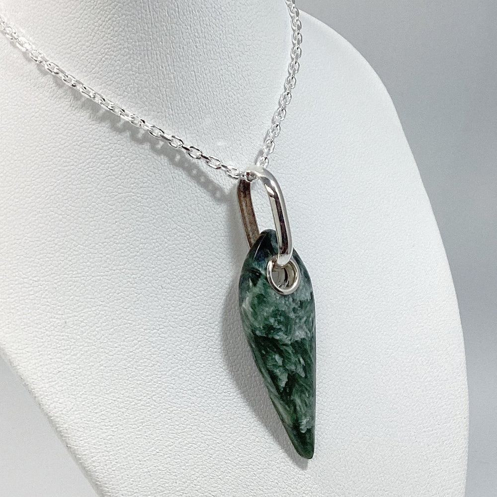 Seraphenite Pendant - Rocks and Gems Canada