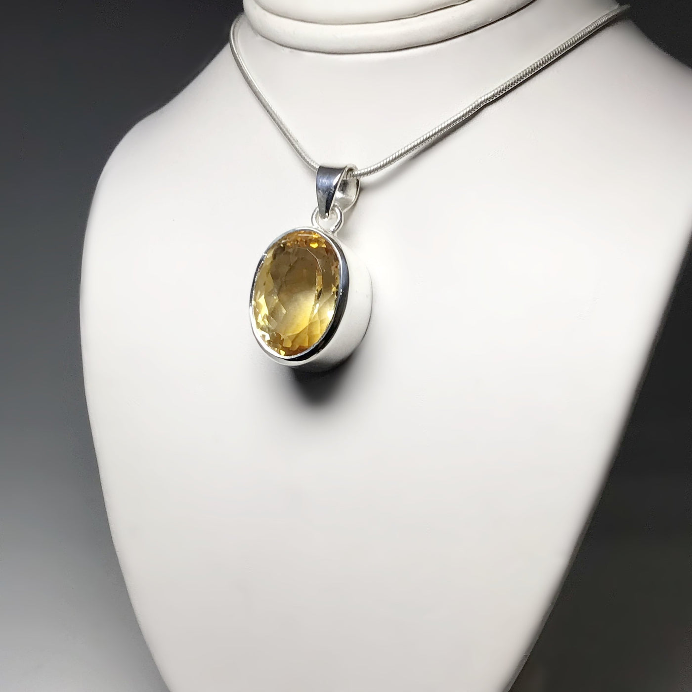 Natural Citrine Pendant