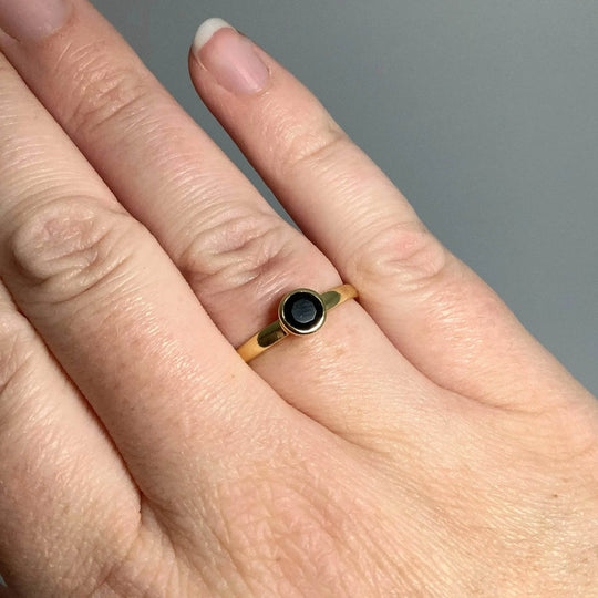 Black Onyx Ring - Rocks and Gems Canada