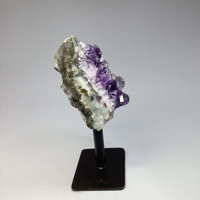 Amethyst Druze Cluster on Stand