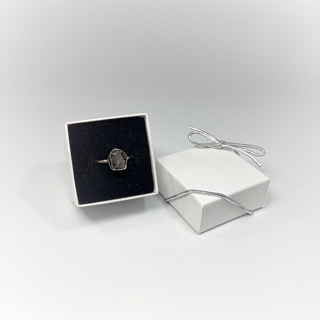 Raw Elite Shungite Ring - Rocks and Gems Canada