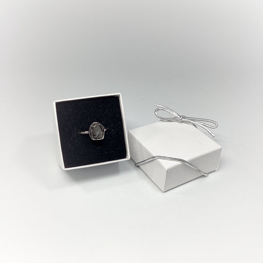 Raw Elite Shungite Ring - Rocks and Gems Canada