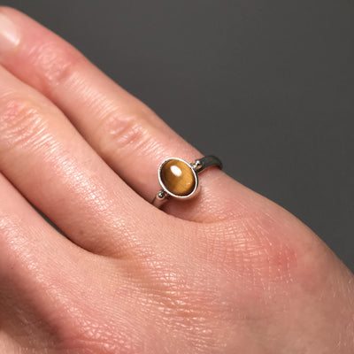 Tiger Eye Ring