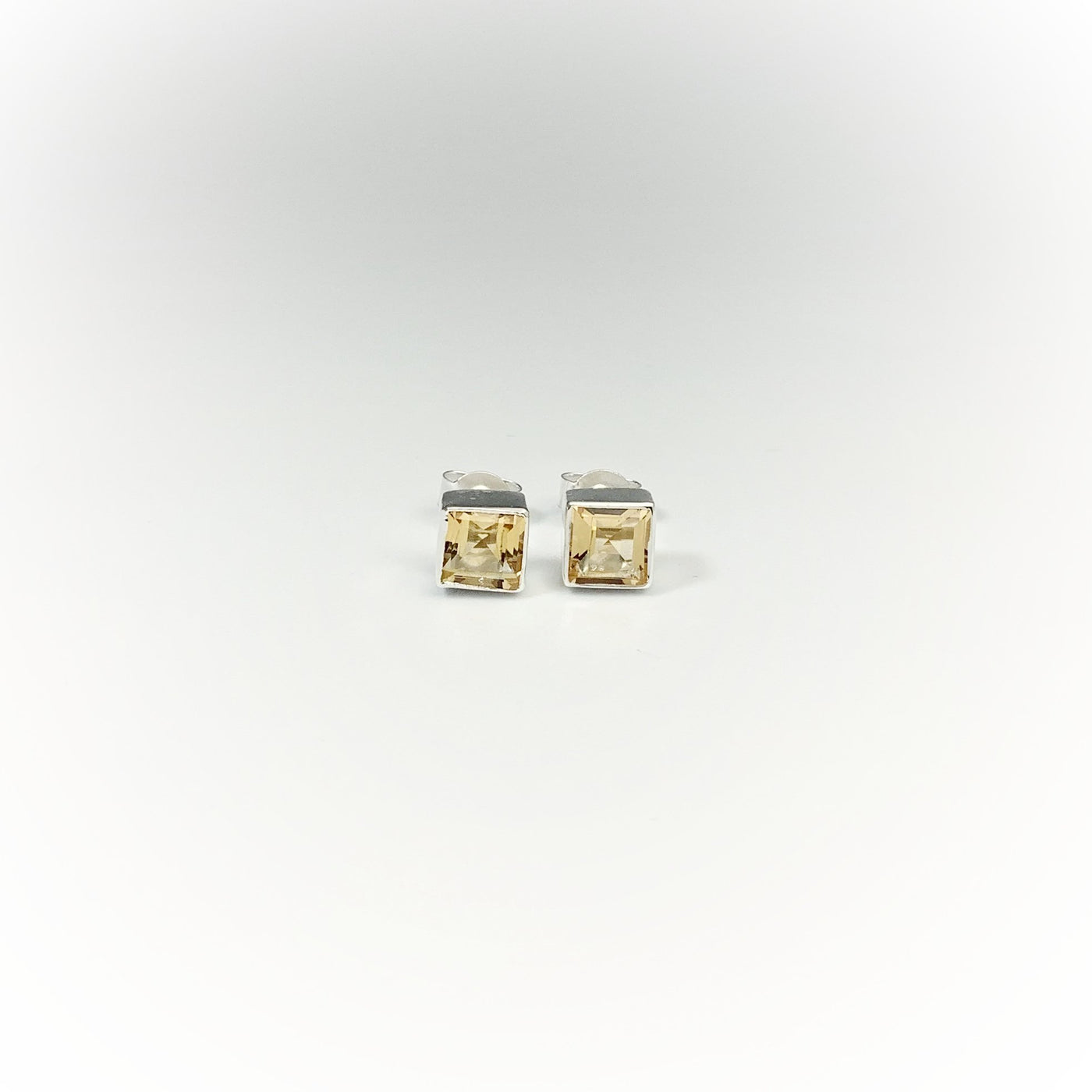 Citrine Stud Earrings