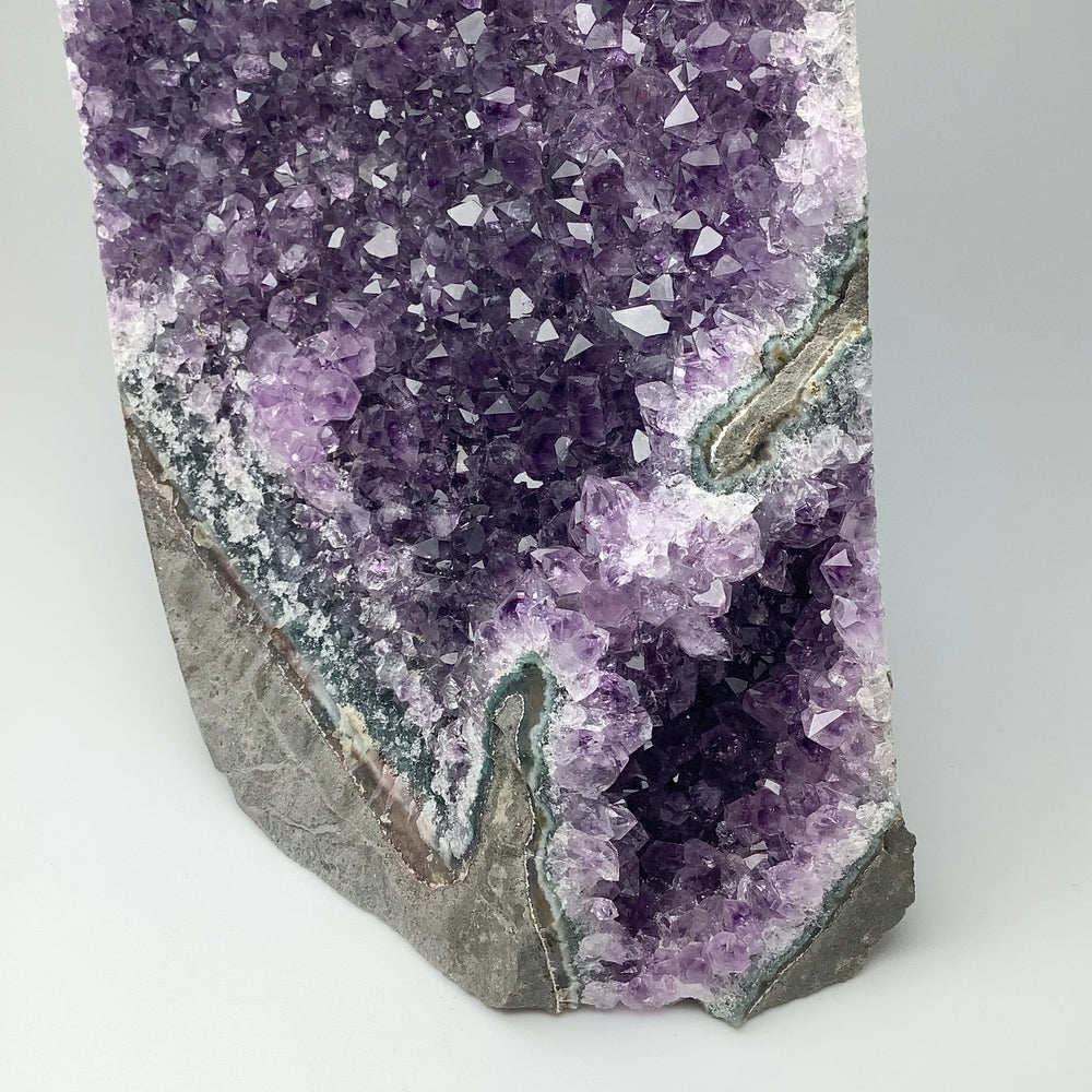Amethyst Druze Cluster Stand Up - Rocks and Gems Canada