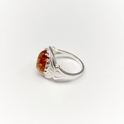 Cognac Amber Ring