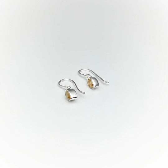 Citrine Dangle Earrings - Rocks and Gems Canada