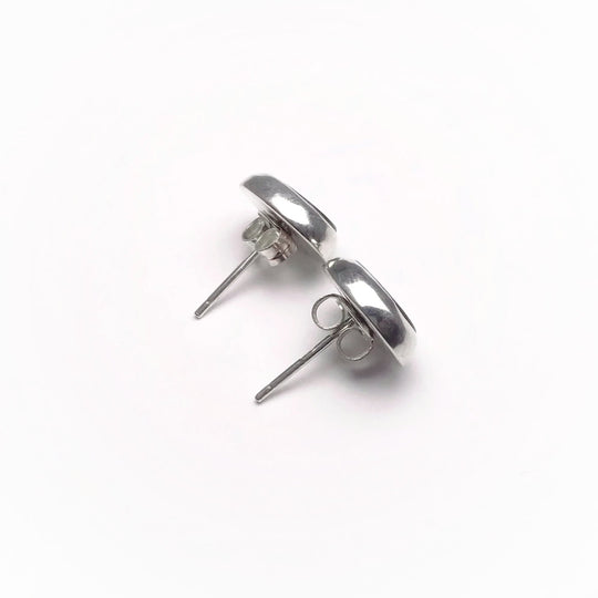 Alberta Ammolite Stud Earrings - Rocks and Gems Canada