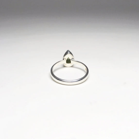 Green Tourmaline Ring - Rocks and Gems Canada
