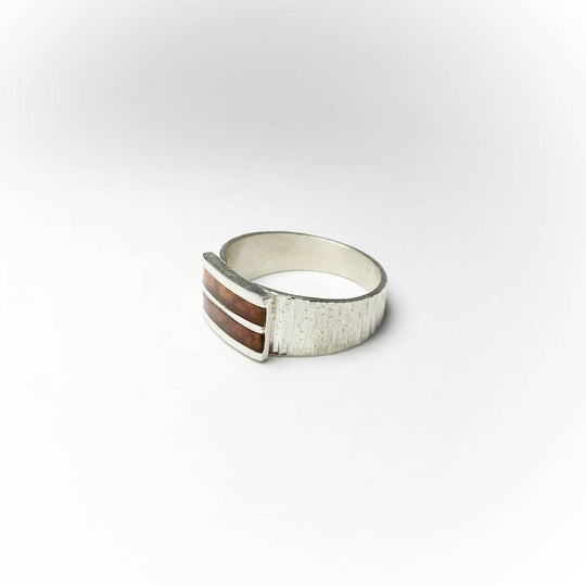 Cognac Amber Ring - Men&