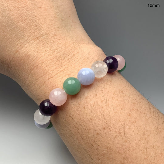 Multistone Beaded Bracelet - Rocks and Gems Canada