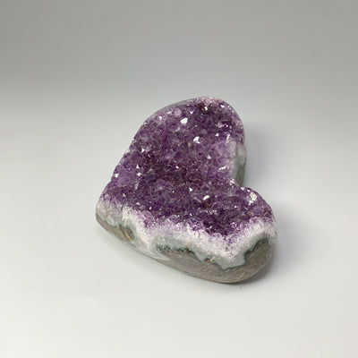 Amethyst Druze Cluster Heart