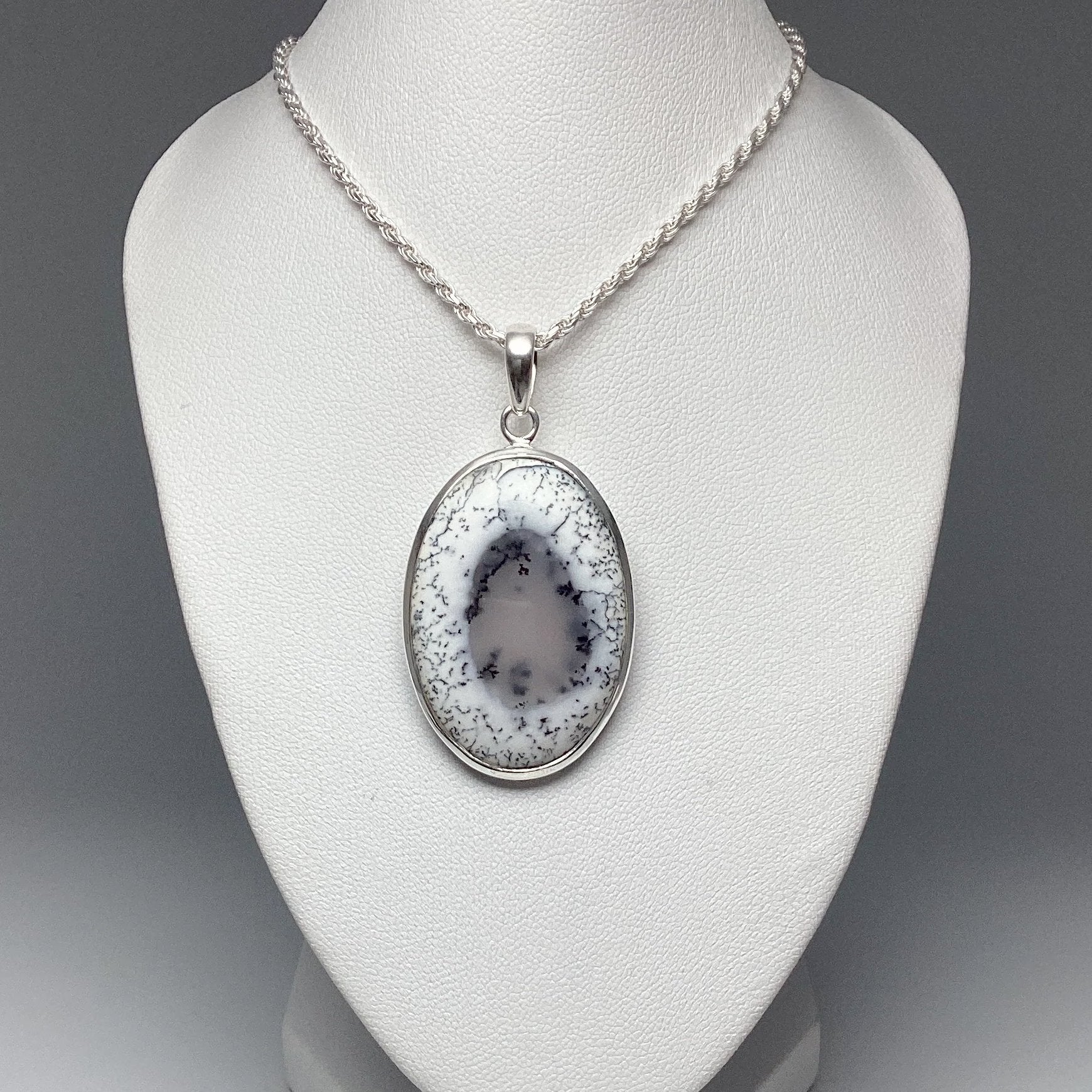 Dendritic Opal Pendant - Rocks and Gems Canada