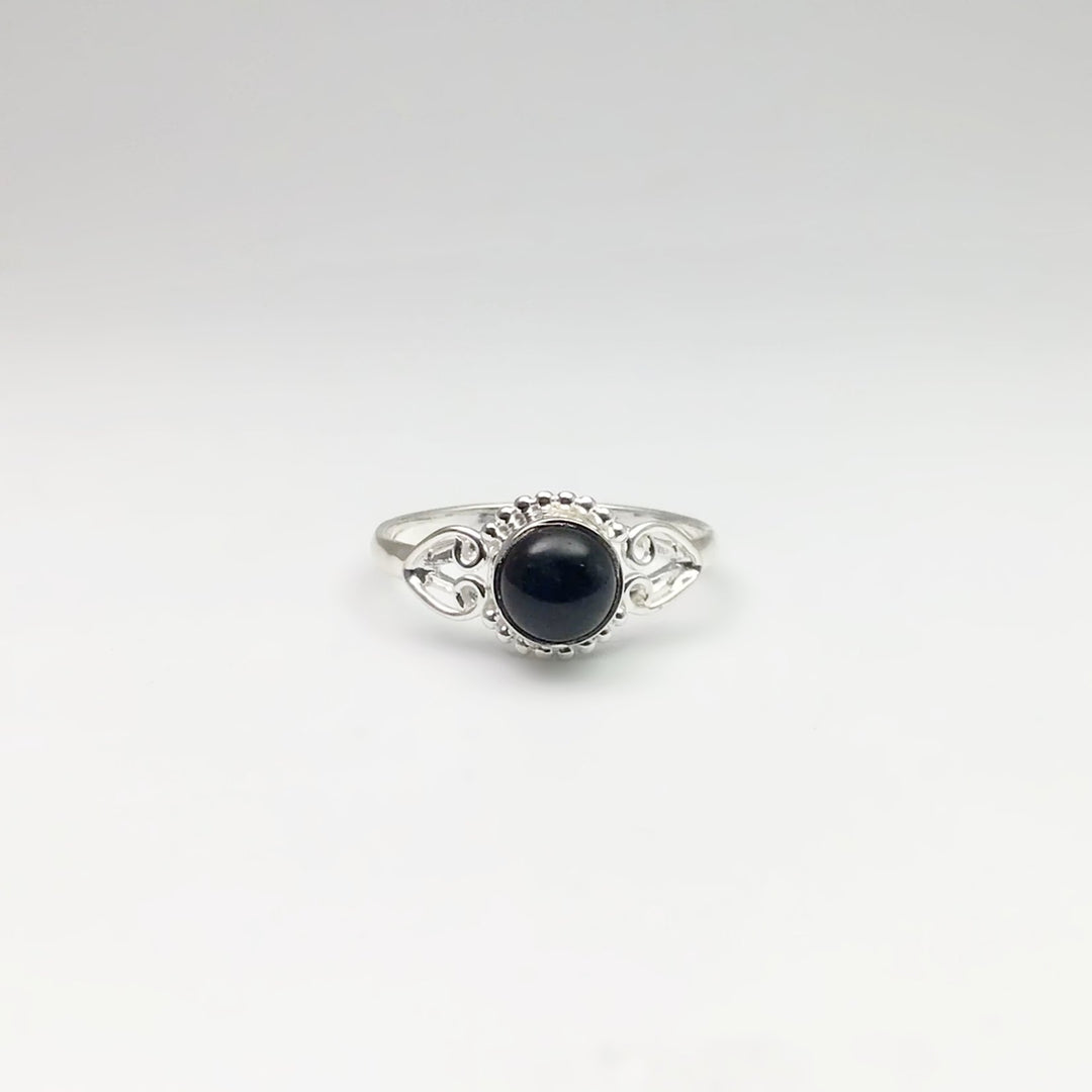 Blue Tiger Eye Ring - Rocks and Gems Canada