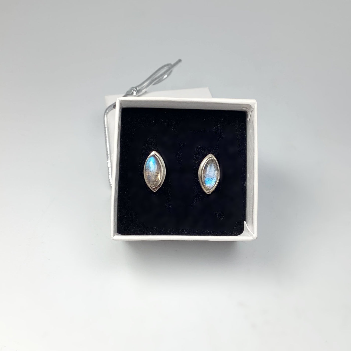 Labradorite Stud Earrings