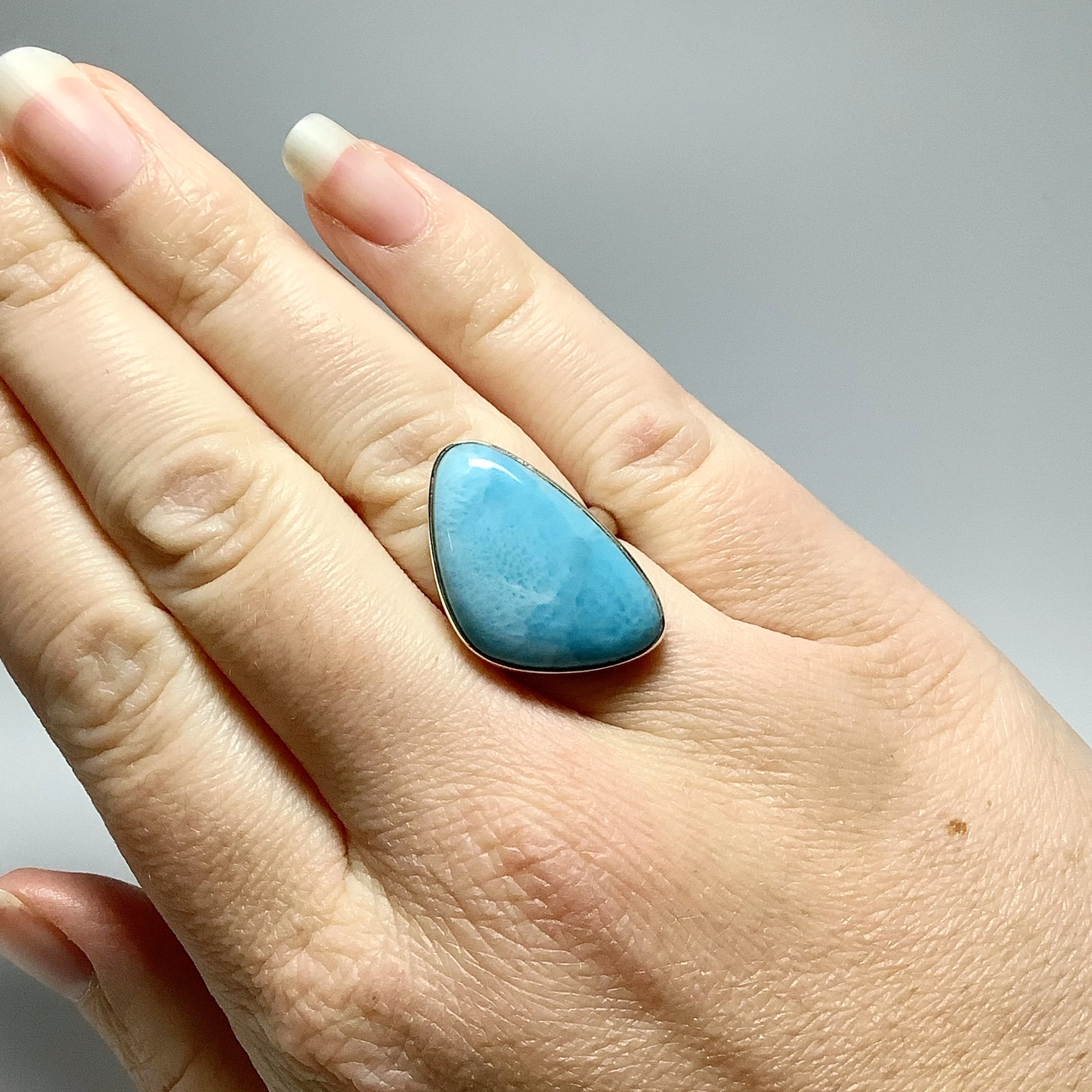 Larimar Ring - Rocks and Gems Canada