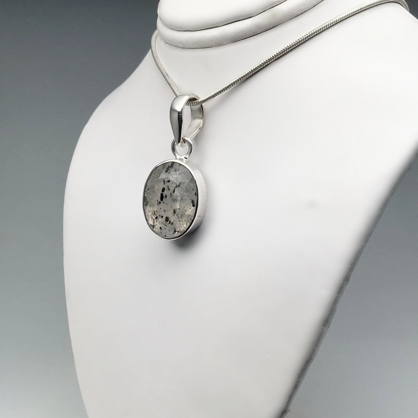 Dendritic Agate Pendant