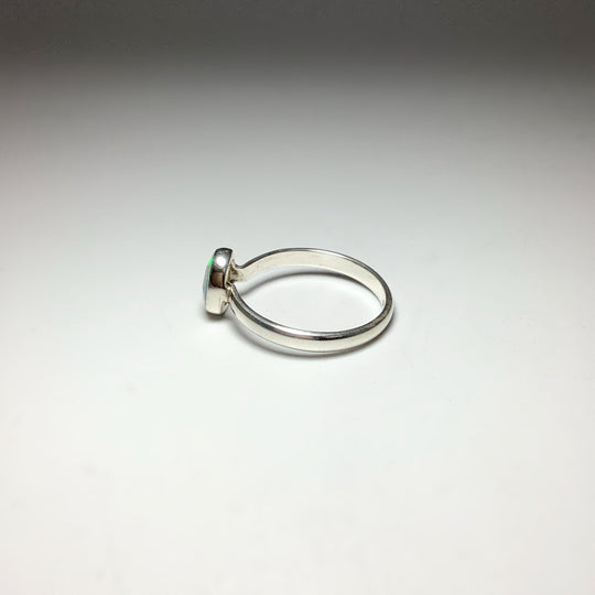 Faceted Ethiopian Fire Opal Ring - Rocks and Gems Canada