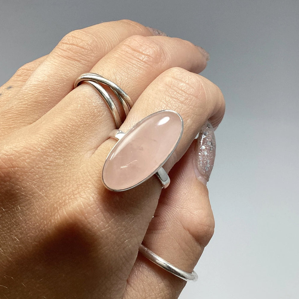 Rose Quartz Ring - Rocks and Gems Canada