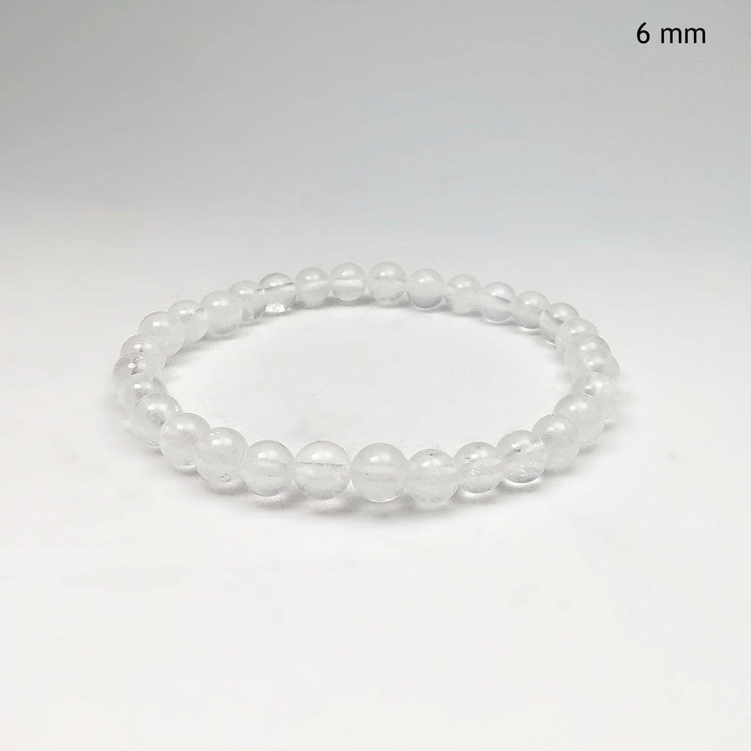 Milky Quartz Beaded Bracelet - Rocks and Gems Canada