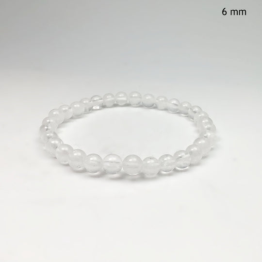 Milky Quartz Beaded Bracelet - Rocks and Gems Canada