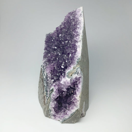 Amethyst Druze Cluster Stand Up - Rocks and Gems Canada
