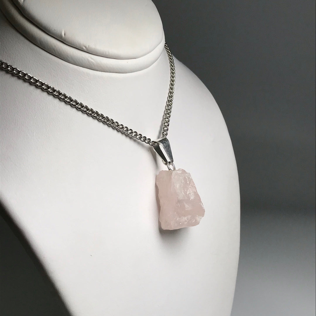 Rough Gemstone Necklace - Rocks and Gems Canada