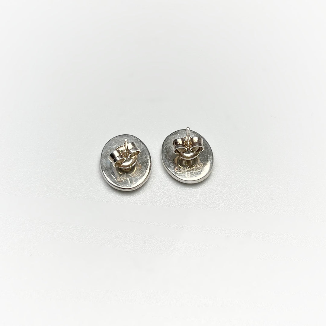 Alberta Ammolite Stud Earrings - Rocks and Gems Canada