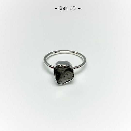 Raw Elite Shungite Ring - Rocks and Gems Canada