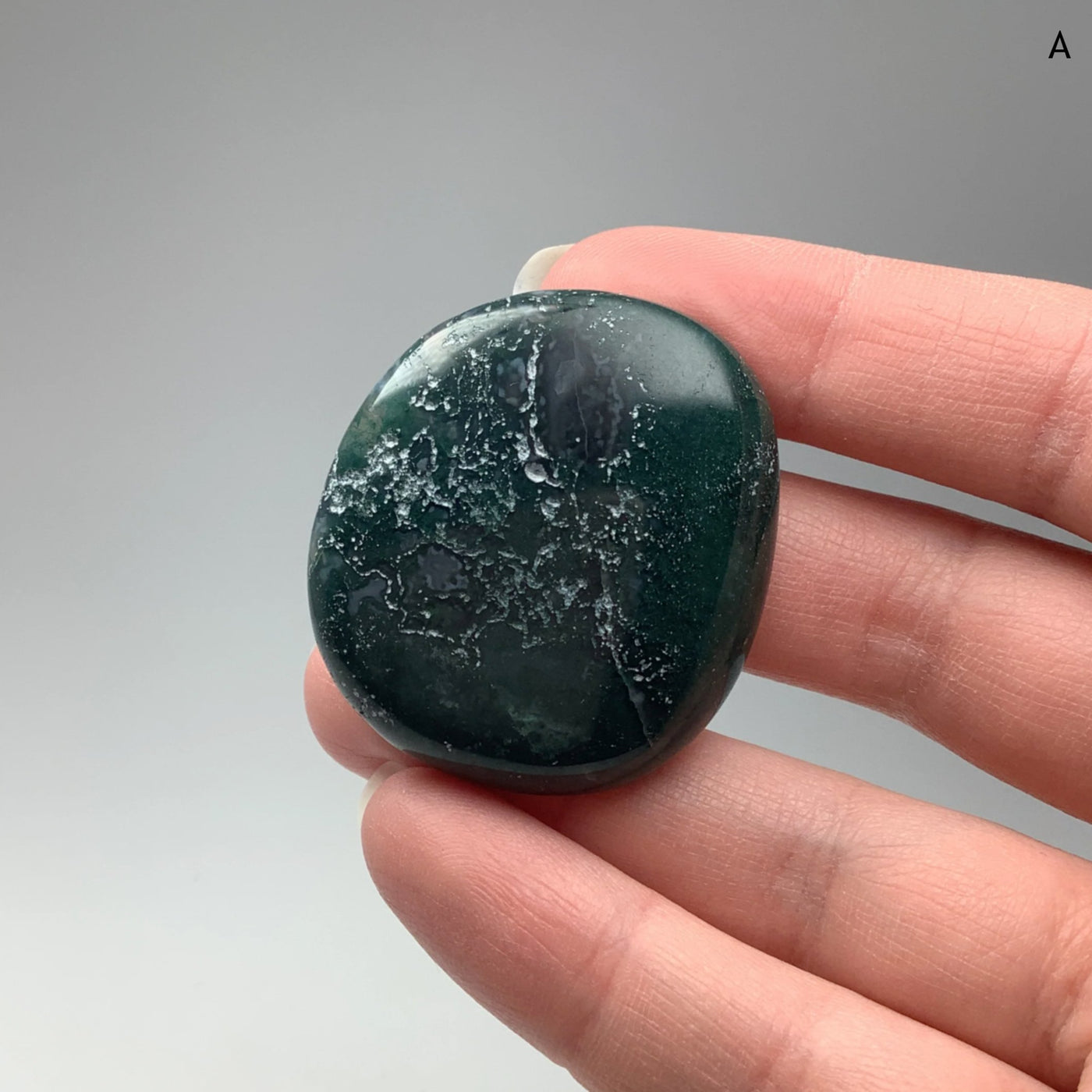 Moss agate stone price discount