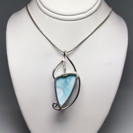 Larimar Pendant - Rocks and Gems Canada