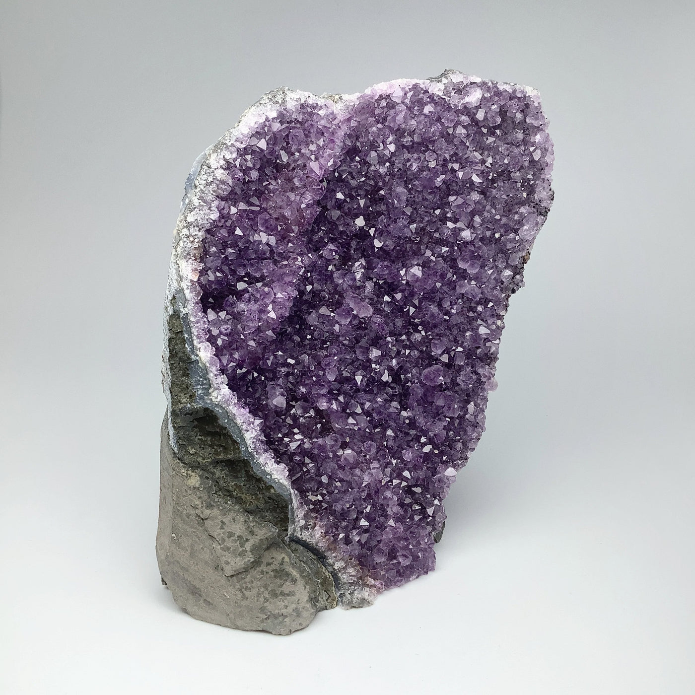 Amethyst Druze Cluster Stand Up