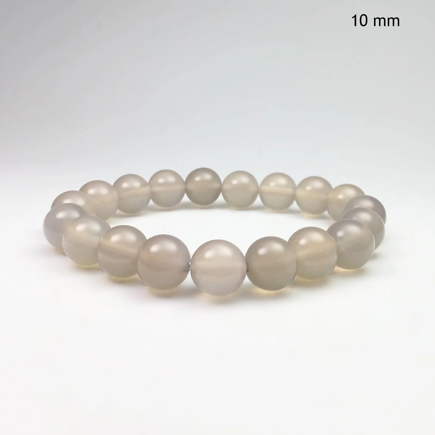 Natural Agate Beaded Bracelet