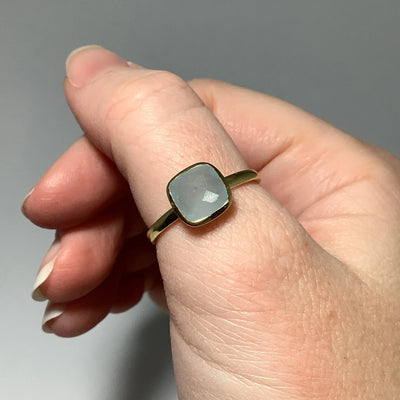 Aquamarine Ring