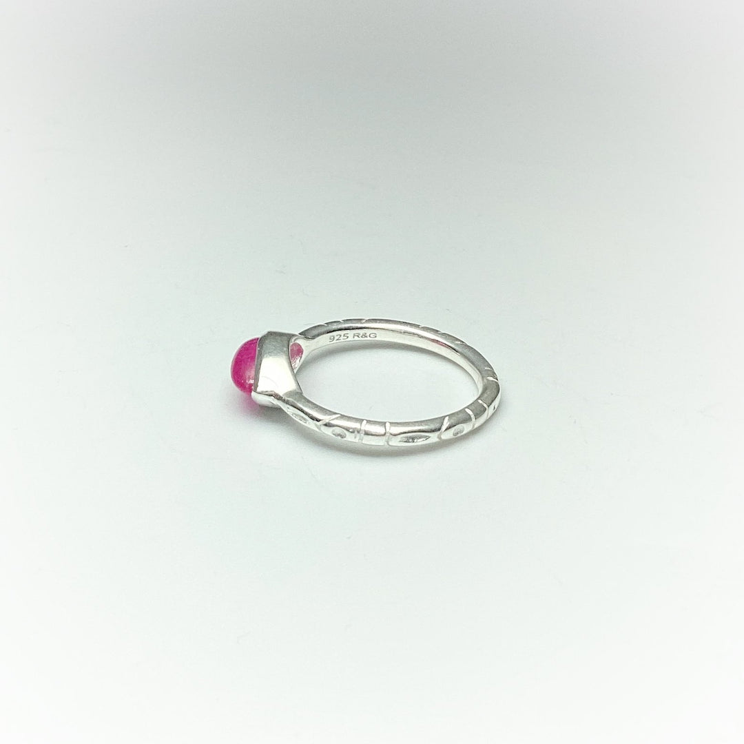 Pink Jade Ring - Rocks and Gems Canada