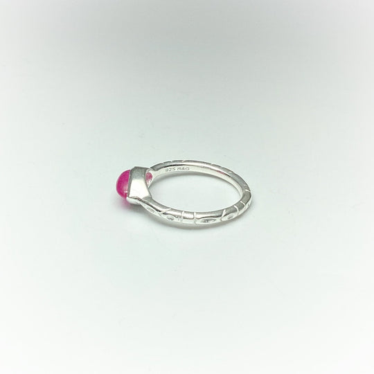Pink Jade Ring - Rocks and Gems Canada