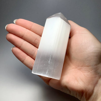 Selenite Point at $55 Each